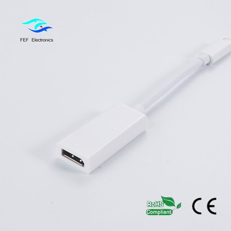 USB τύπου-c για εμφάνιση θηλυκό ABS κέλυφος